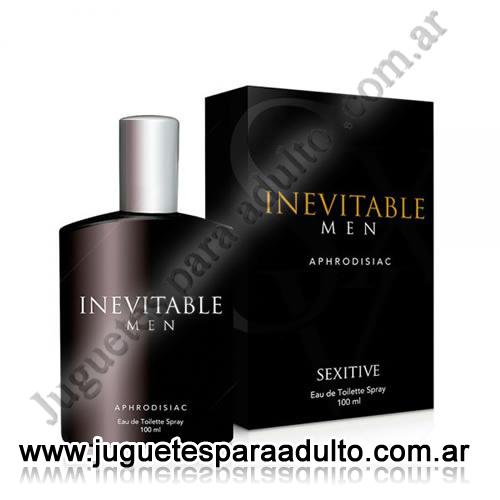 Aceites y lubricantes, Lubricantes sexitive, Perfume Inevitable Men